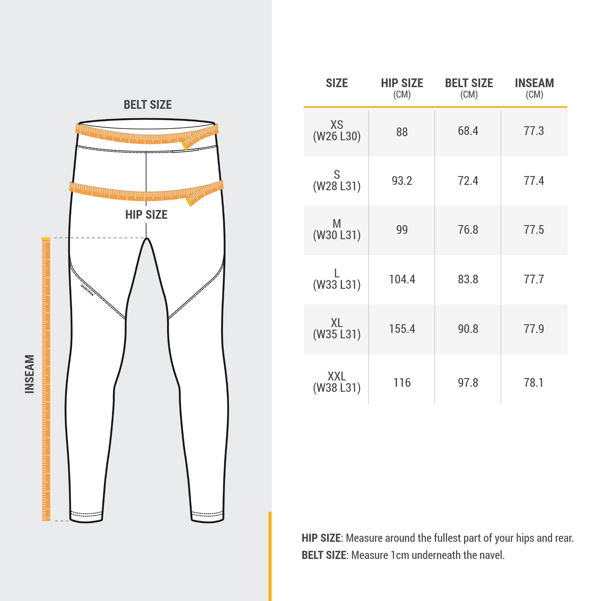 Warme en waterafstotende wandellegging voor dames SH500 WARM zwart 3/12