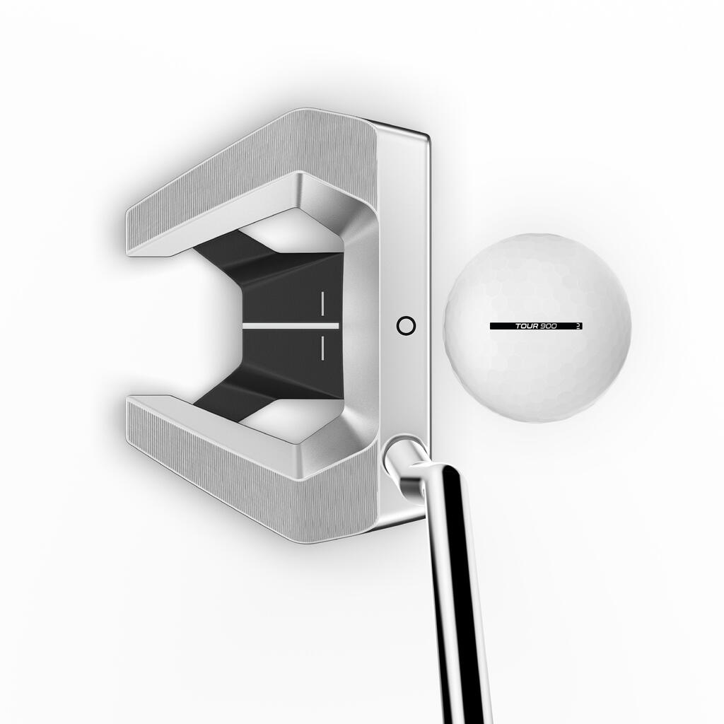 Golfo lazda kairiarankiams „Mallet putter“, „Face balanced“