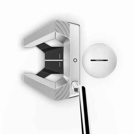 Golfo lazda kairiarankiams „Mallet putter“, „Face balanced“