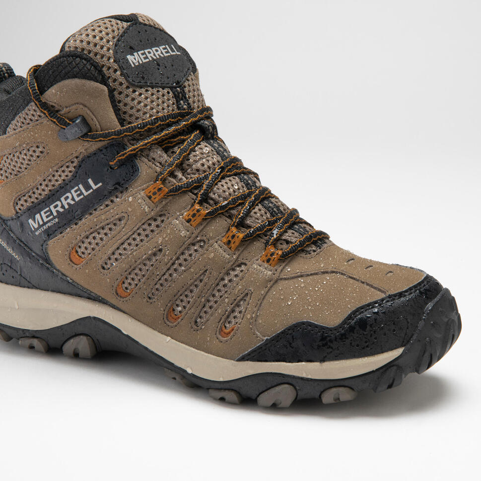 MERRELL Wandelschoenen voor heren Crosslander mid waterproof Decathlon
