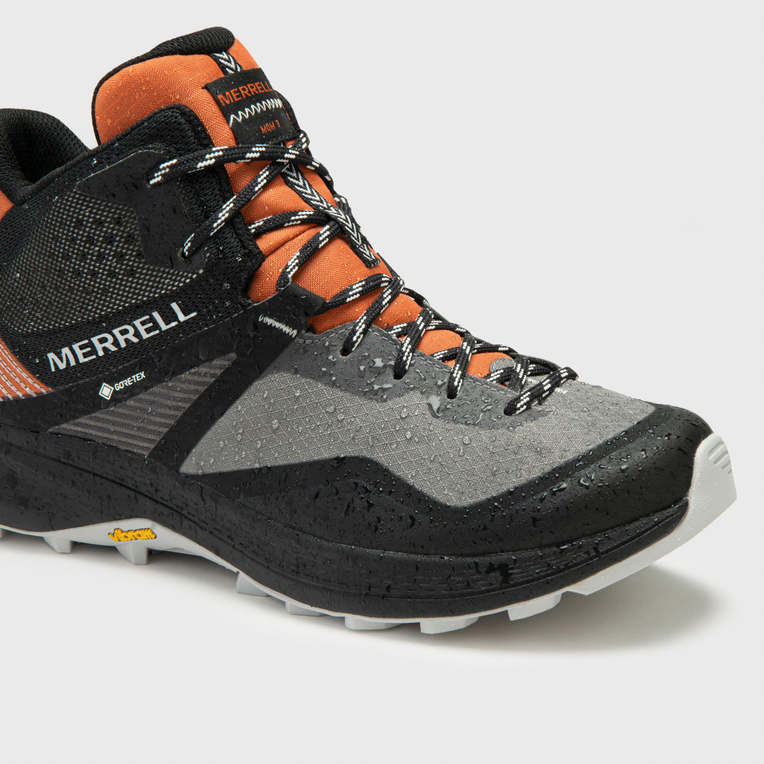 MEN'S WATERPROOF MOUNTAIN WALKING SHOES - MERRELL CAPRA MID GTX  4/4