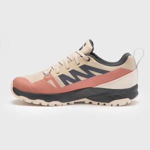 Zapatilla de montaña y trekking impermeables Mujer Salomon Saliba rosa