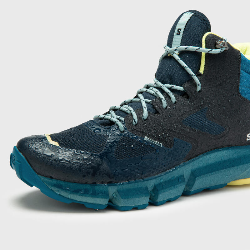 MEN'S MOUNTAIN HIKING SHOES PREDICT HIKE GORETEX MID SALOMON Decathlon