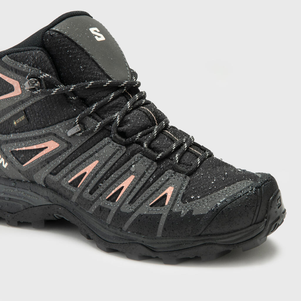 Mountain hiking shoes - Salomon X ULTRA Pioneer GoreTex Mid - Women