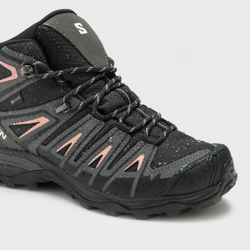 Zapatillas de senderismo montaña - Salomon X ULTRA Pioneer GoreTex Mid - Mujer 