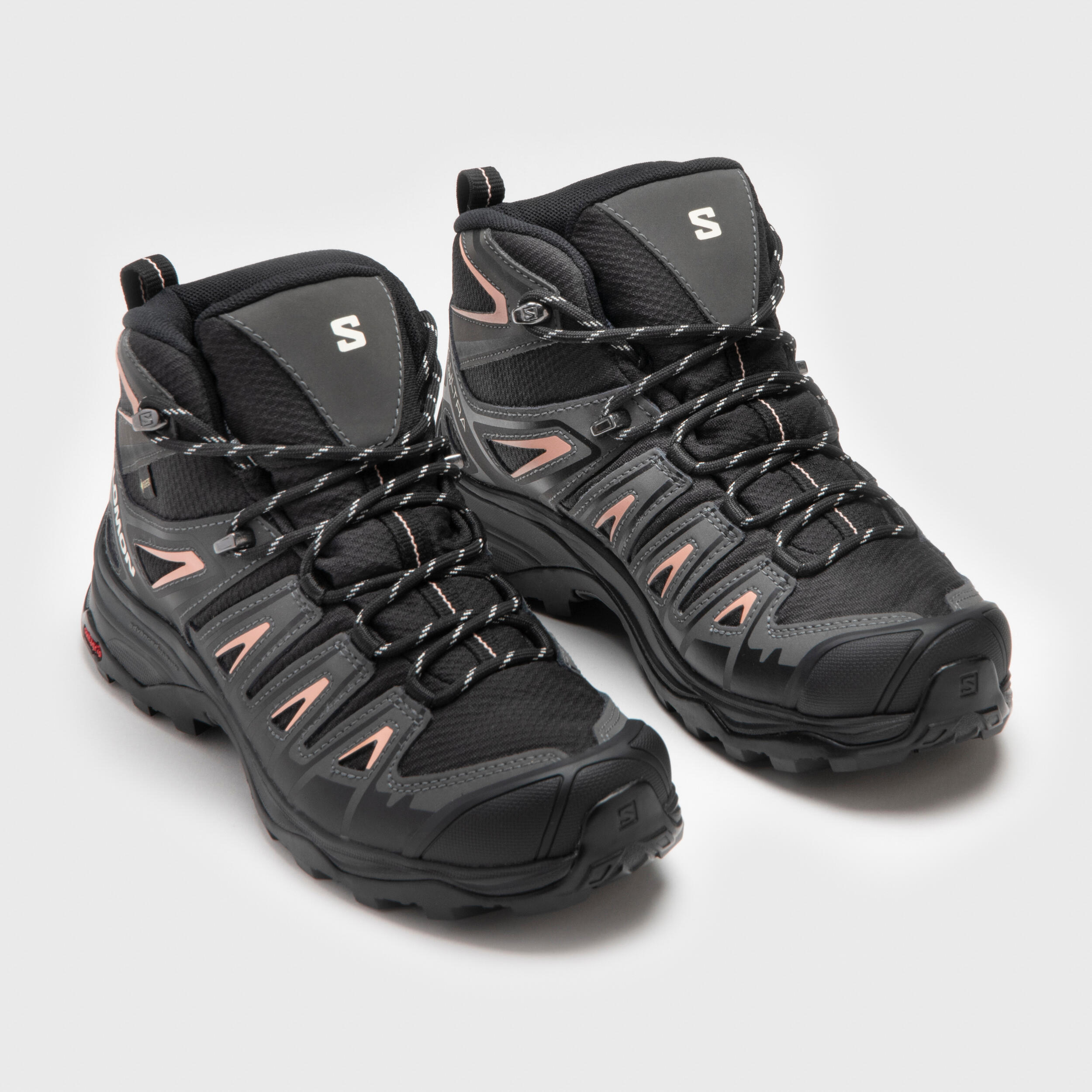 Mountain hiking shoes - Salomon X ULTRA Pioneer GoreTex Mid - Women 4/5