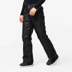 MEN’S WARM SKI TROUSERS 180 - BLACK