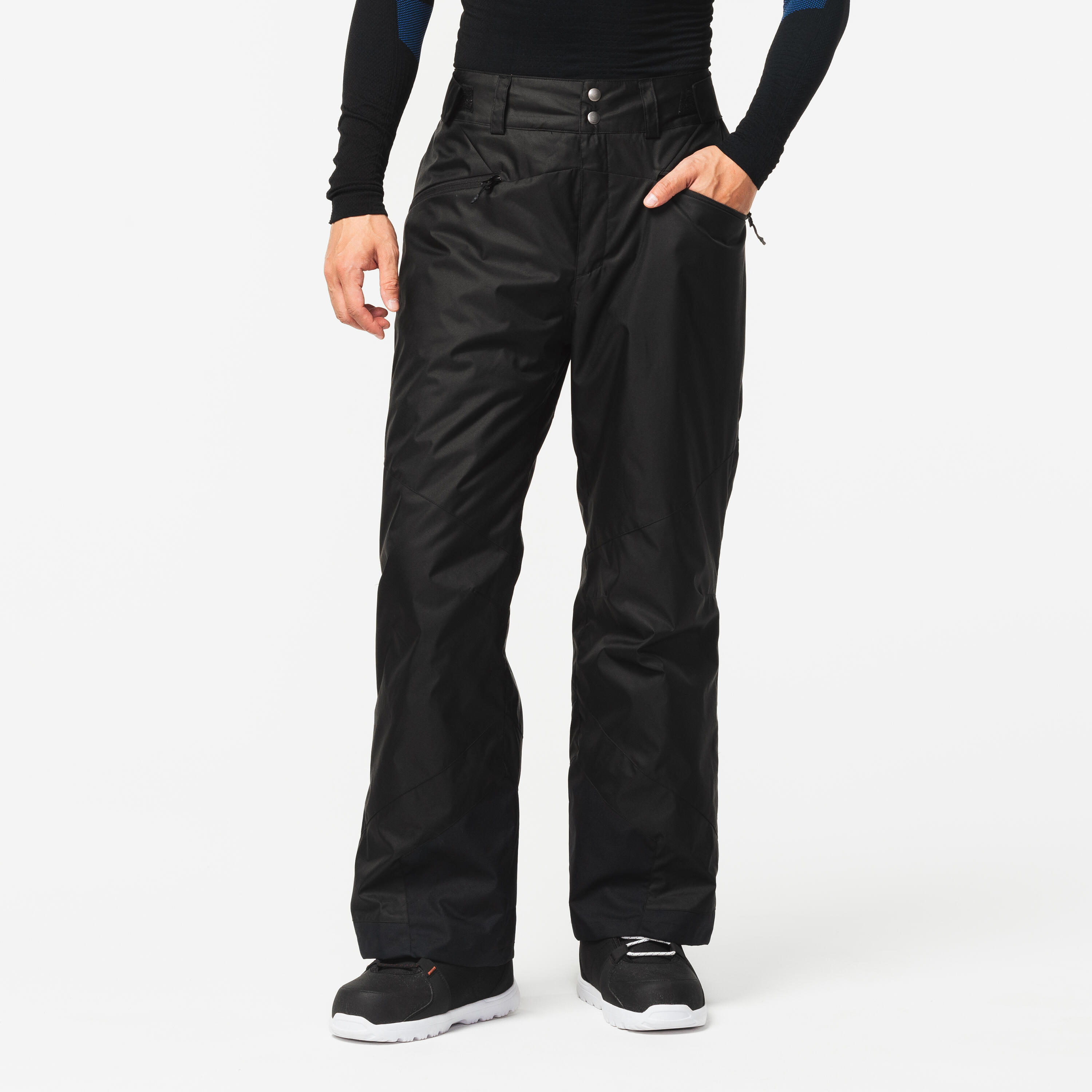 PANTALON DE SKI CHAUD HOMME 180 -NOIR 3/17