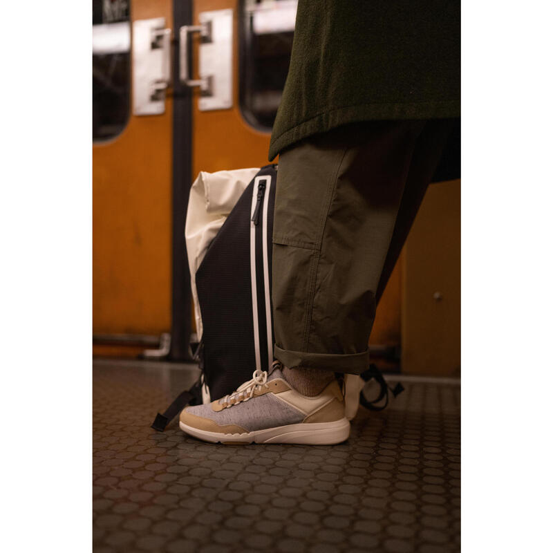Women's Urban Walking Shoes Walk Active - Grey Beige