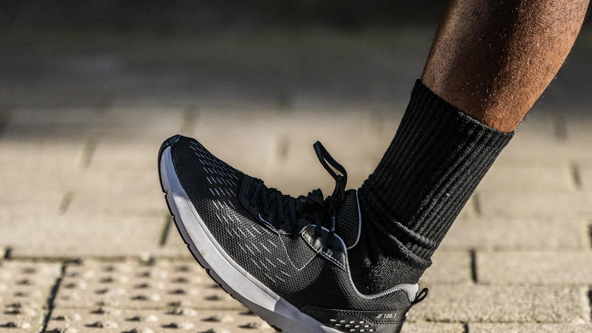 Giày chạy bộ nam - Jogflow 100.1 xám/cam