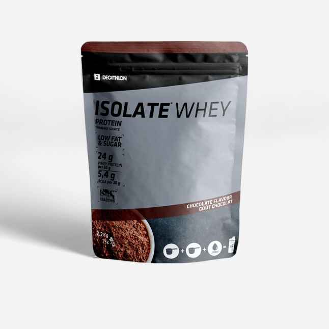 Proteinpulver Whey Isolate Schoko 2,2 kg DOMYOS DECATHLON