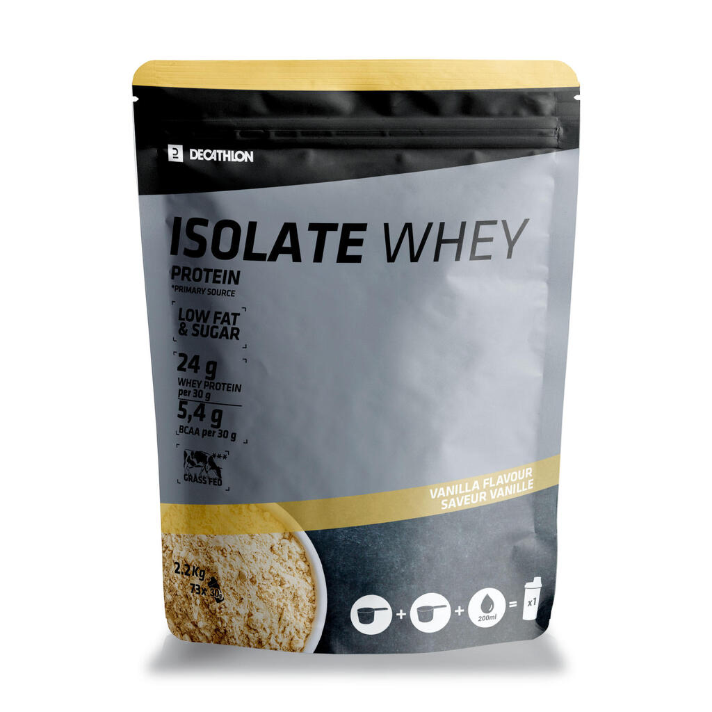 Proteinpulver Whey Isolate Vanille 2,2 kg