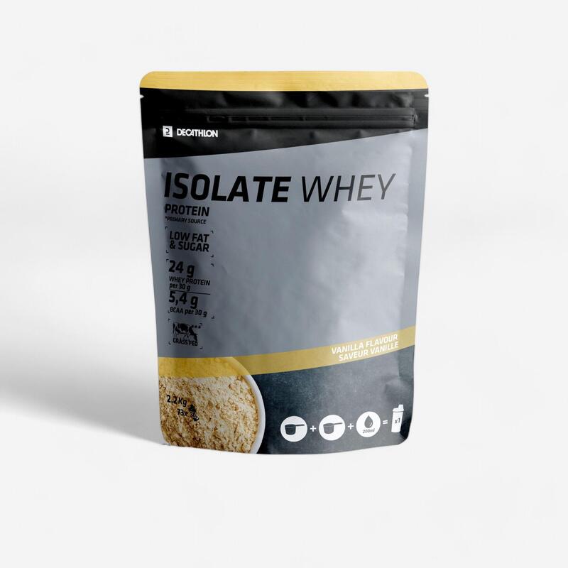 WHEY PROTEINE ISOLATE VANILLE 2,2 kg
