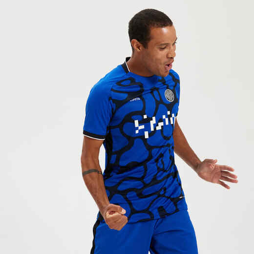 
      Futbalový dres VIRALTO II s krátkym rukávom modro-čierny
  