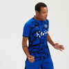 Short-Sleeved Football Shirt Viralto II - Blue, Black & White