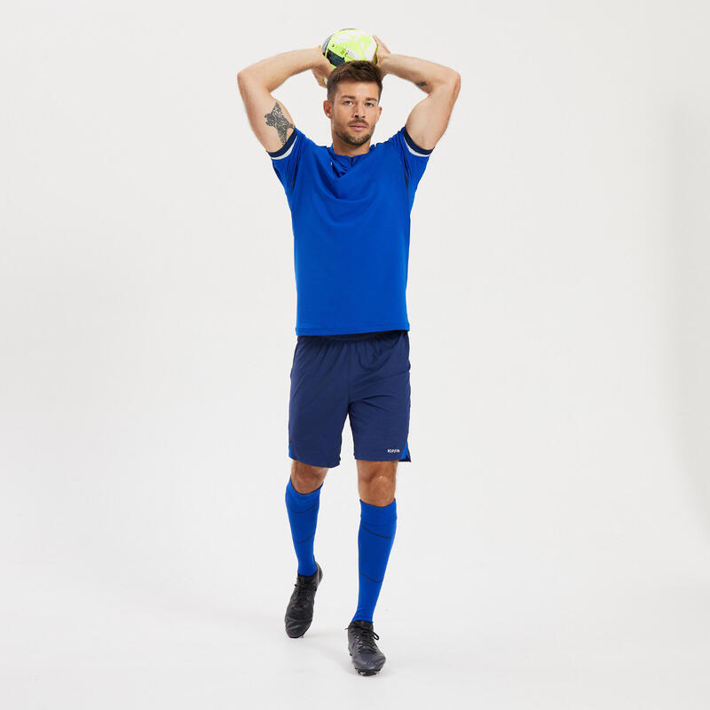 Pantaloncini calcio uomo CLR blu