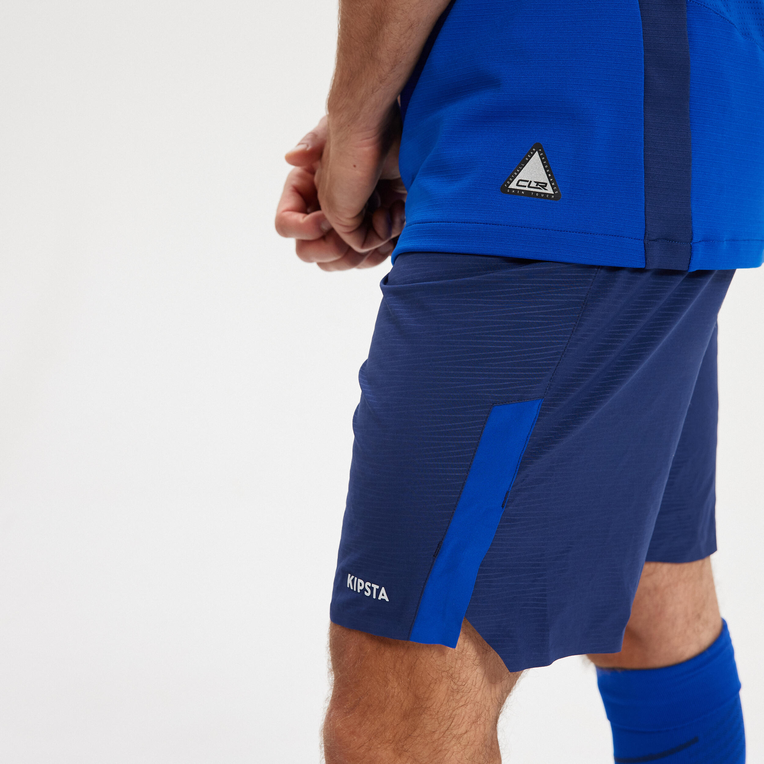 Calções de Futebol CLR Adulto Azul-marinho/Azul 5/7