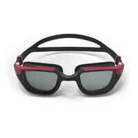 Gafas Natación Spirit Negro Rojo Cristales Ahumados Talla Grande