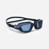 Naočale za plivanje Spirit sa zatamnjenim staklima veličina L plavo-bijele