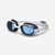 Lunettes de natation Taille Unique - Bfit blanches verres teintés bleu