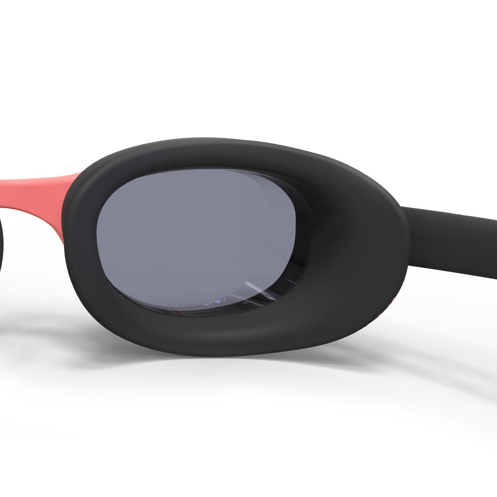 Schwimmbrille Einheitsgrösse klar - XBase schwarz/rosa/grün 