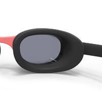 Crno-roze-zelene naočare za plivanje sa čistim sočivima XBASE (jedna veličina)