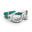 Yüzücü Maskesi - L Boy - Beyaz / Yeşil - Şeffaf Camlar - 100 Swimdow