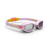 Kids Swimming Goggles UV Protection Anti Fogging Clear Lenses Mauve Coral Pink