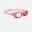 Lunettes De Natation SOFT - Verres Clairs - Petite Taille - Rose Turquoise