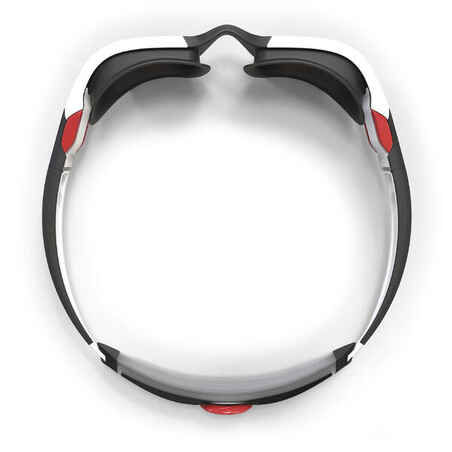 TURN swimming goggles - Mirrored lenses - Single size - Black white red