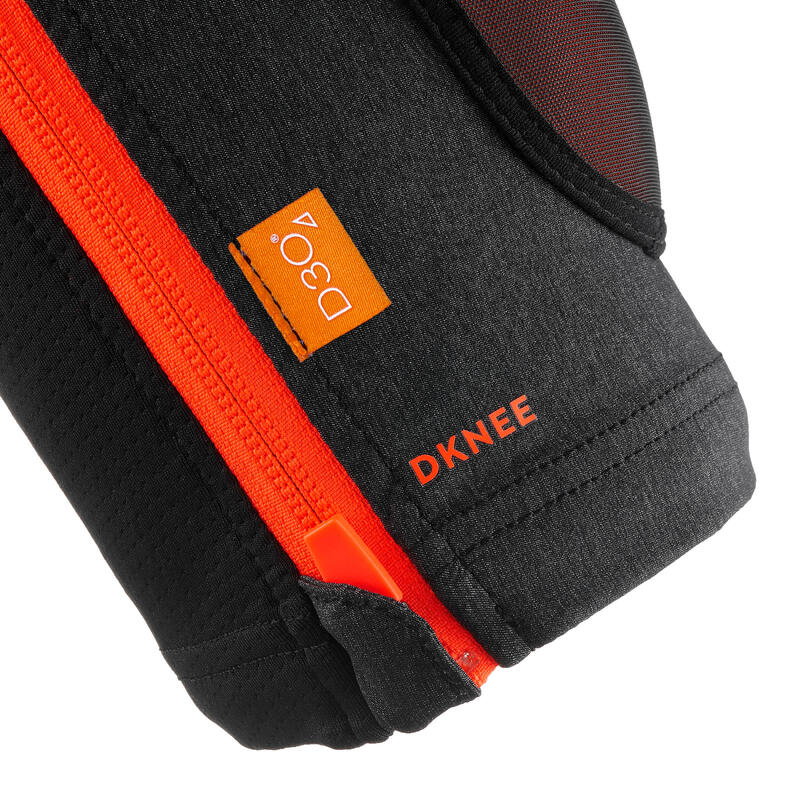 成人單板滑雪護膝 DKNEE D3O－黑色