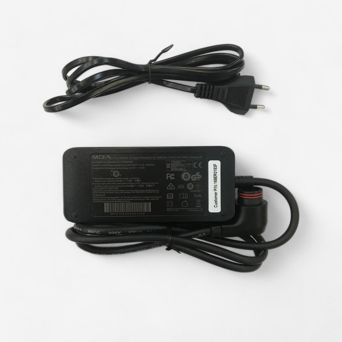 Chargeur 36v 2a batterie interne dk-17