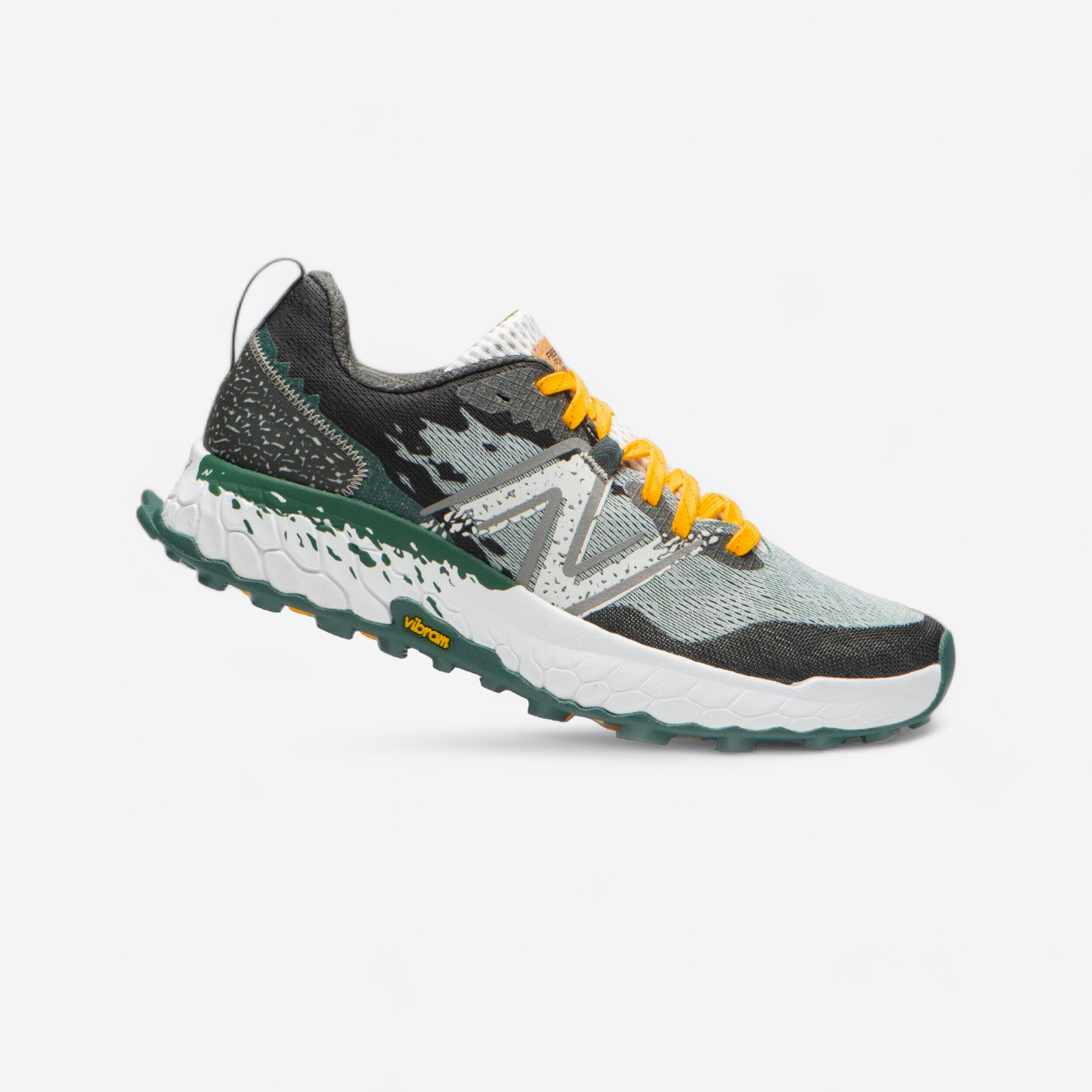 NEW BALANCE MEN'S NEW BALANCE HIERRO V7 TRAIL RUNNING SHOES - PAPER WHITE