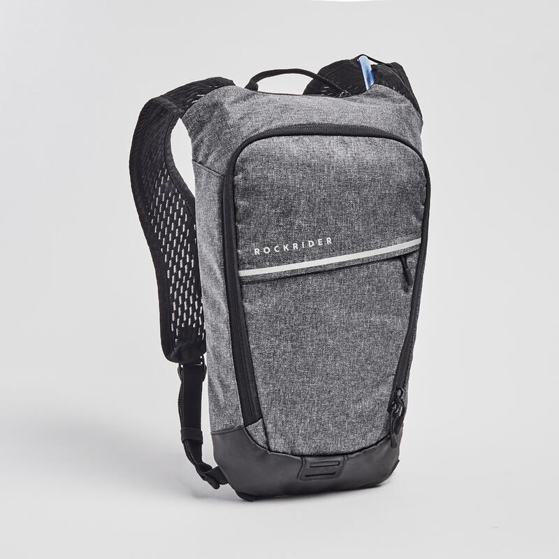 Mochila de Hidratação de Bicicleta 4 L/1 L Água Cinzento