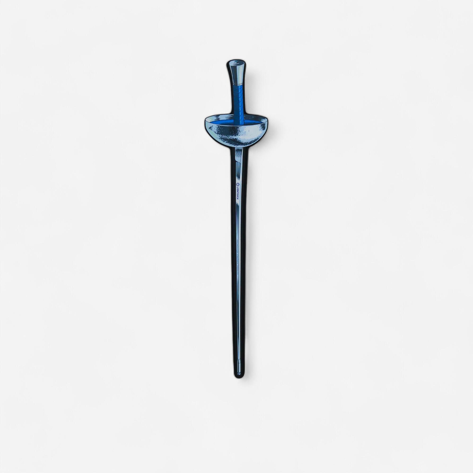 Epee escrime mousse Liontouch Bleu VISIODAN Decathlon