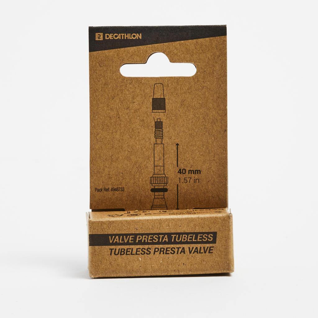 Tubeless ventil - 2 kosa