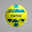 Wasserball Grip groß - Street gelb 