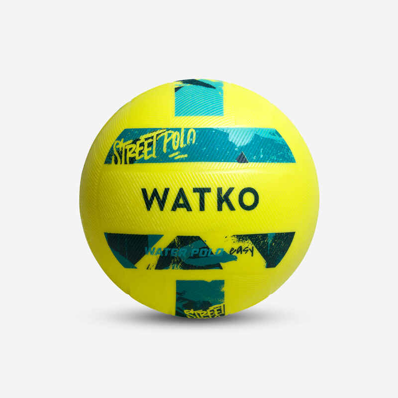 Large grip pool ball yellow