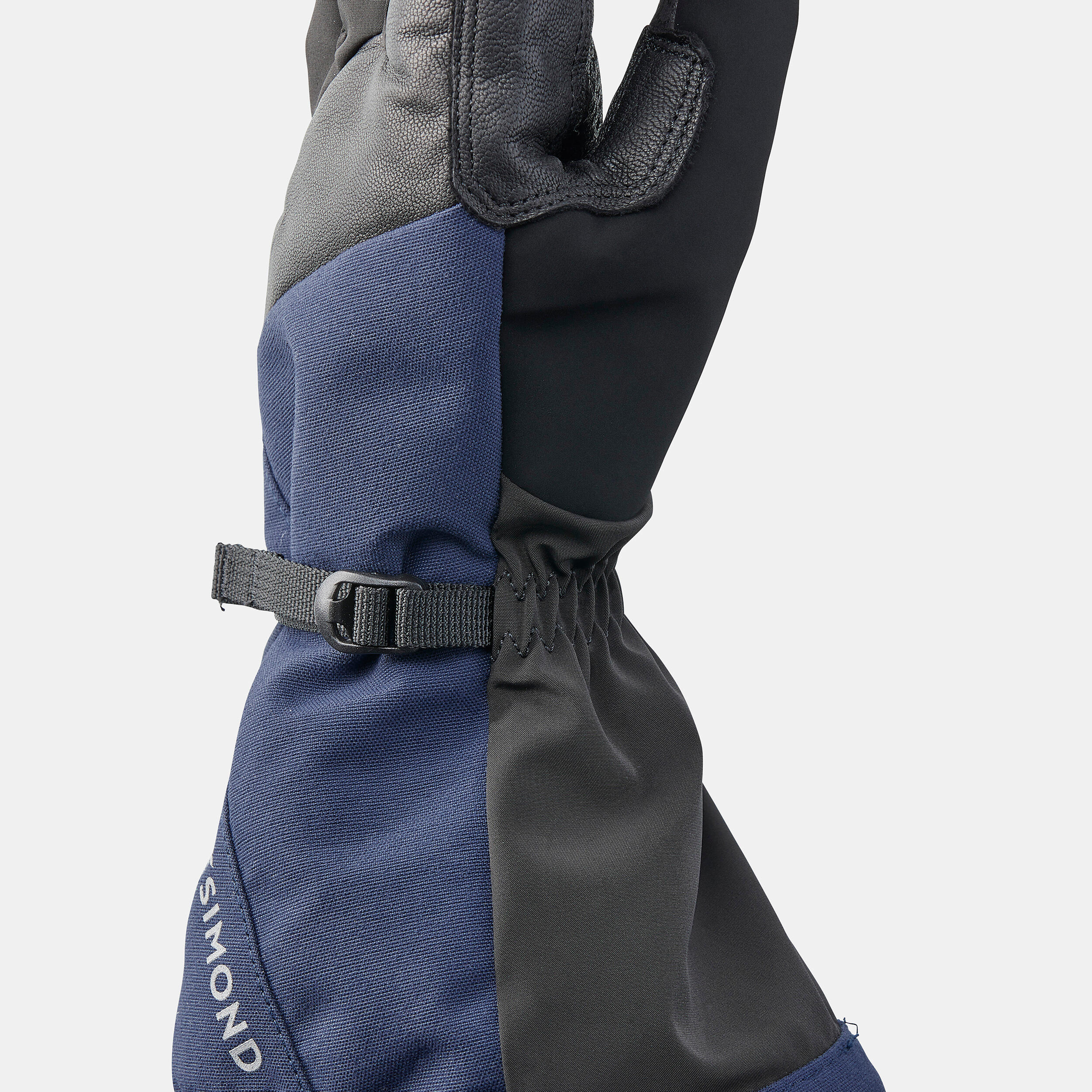 2-in-1 waterproof mountaineering gloves, black 7/9
