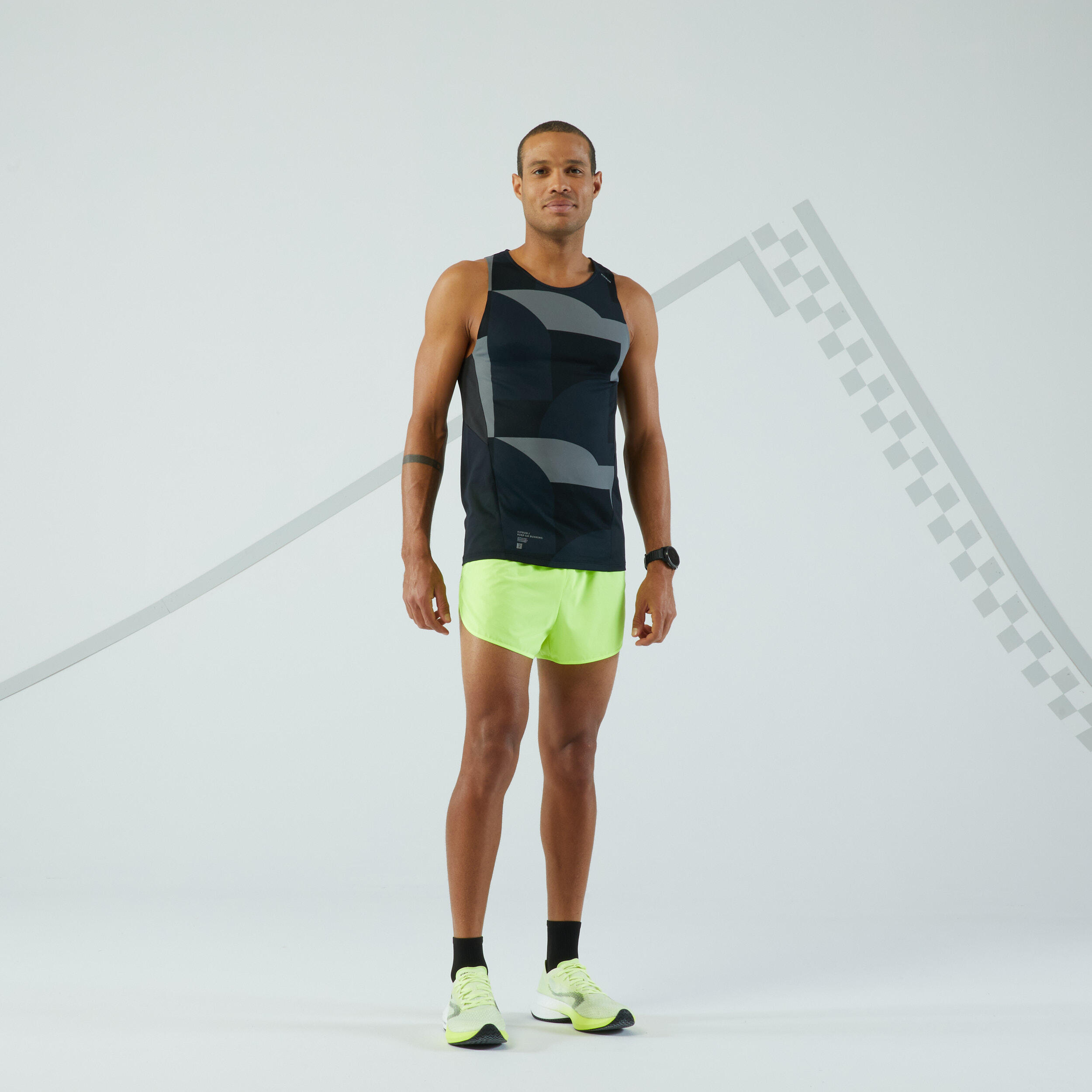 SHORT RUNNING HOMME KIPRUN SPLIT KIPRUN Decathlon.ch