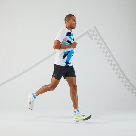 Футболка чоловіча Run 900 Light для бігу синя/біла