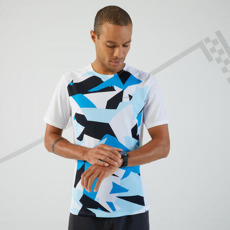 Футболка чоловіча Run 900 Light для бігу синя/біла