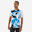 T-Shirt Respirável de Corrida Homem Run 900 Light Azul/Branco