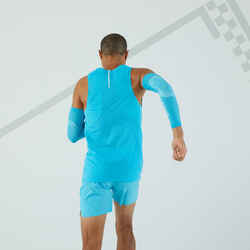 Unisex Running Arm Warmers - Blue