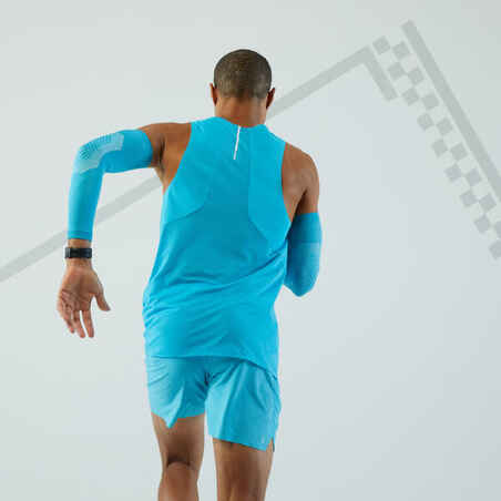 Apsauginės bėgimo rankovės nuo šalčio „Kiprun“, mėlyna