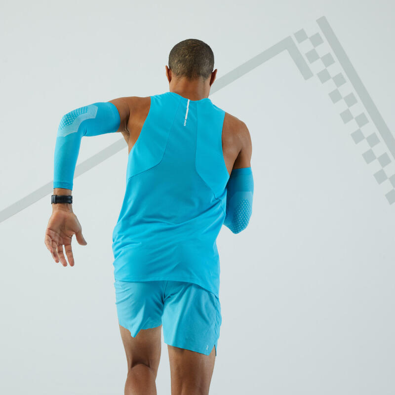 KIPRUN Unisex Running Arm Warmers - Blue