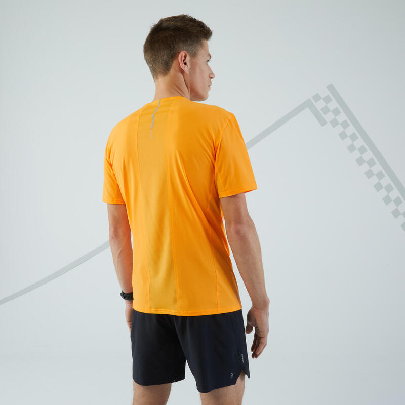 Ademend hardloopshirt voor heren 900 Light Mango