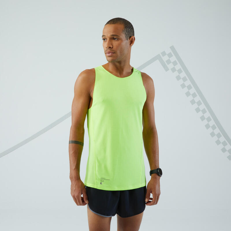 Koszulka do biegania bez rękawów męska Kiprun Light