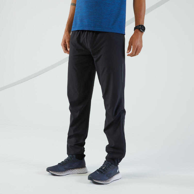 Men's Running Lightweight Trousers - KIPRUN Run 500 Light - Black