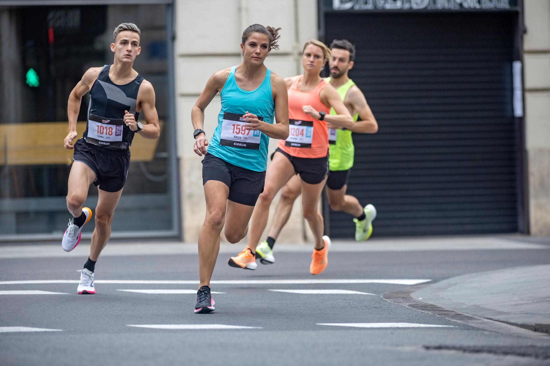 Progresser ou préparer une course